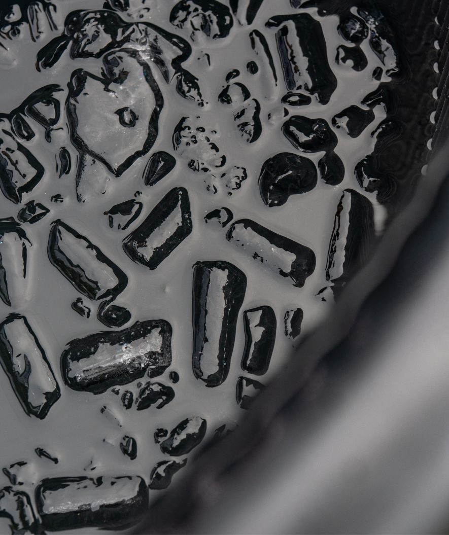 Watery aufblasbare Eiswanne - Deluxe - Schwarz