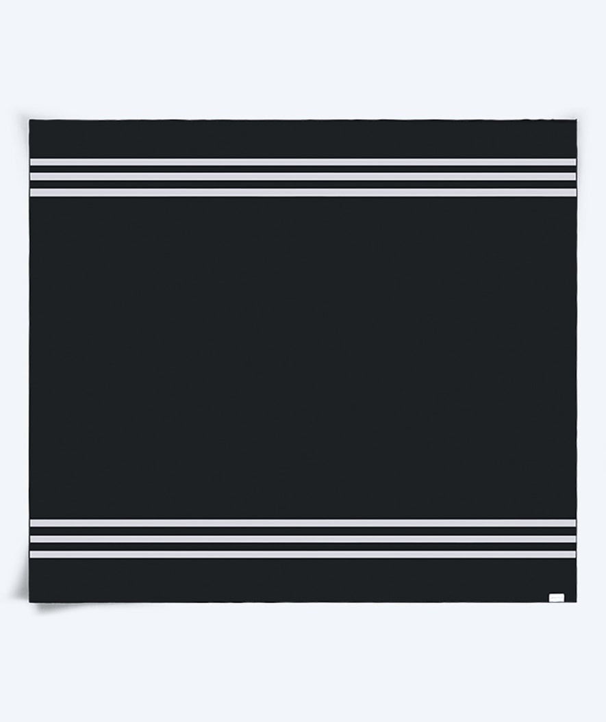 Watery Mikrofaser Badetuch (180 x 200 cm) - Eco Nebraska Family - Schwarz