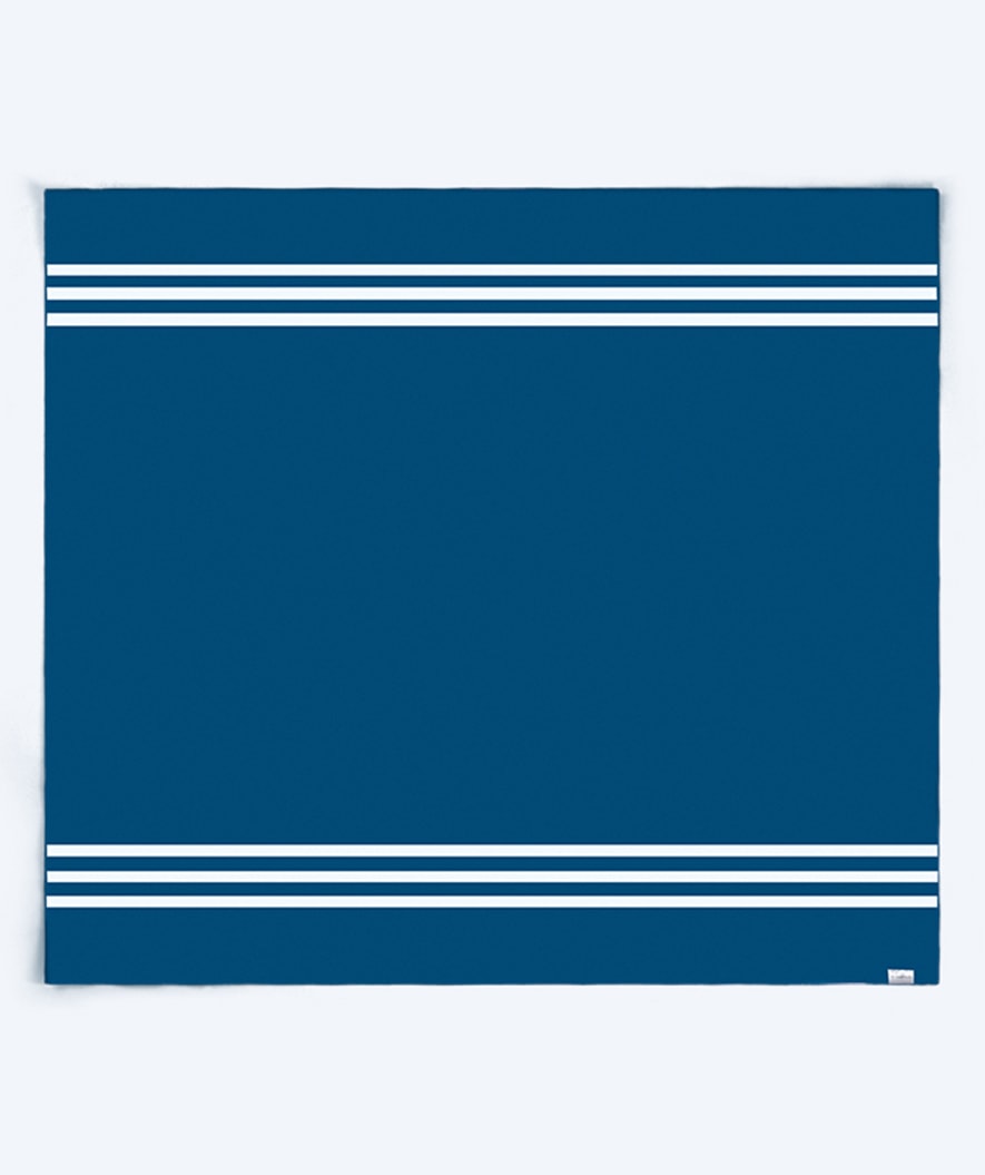 Watery Mikrofaser Badetuch (180 x 200 cm) - Eco Nebraska Family - Donkerblau