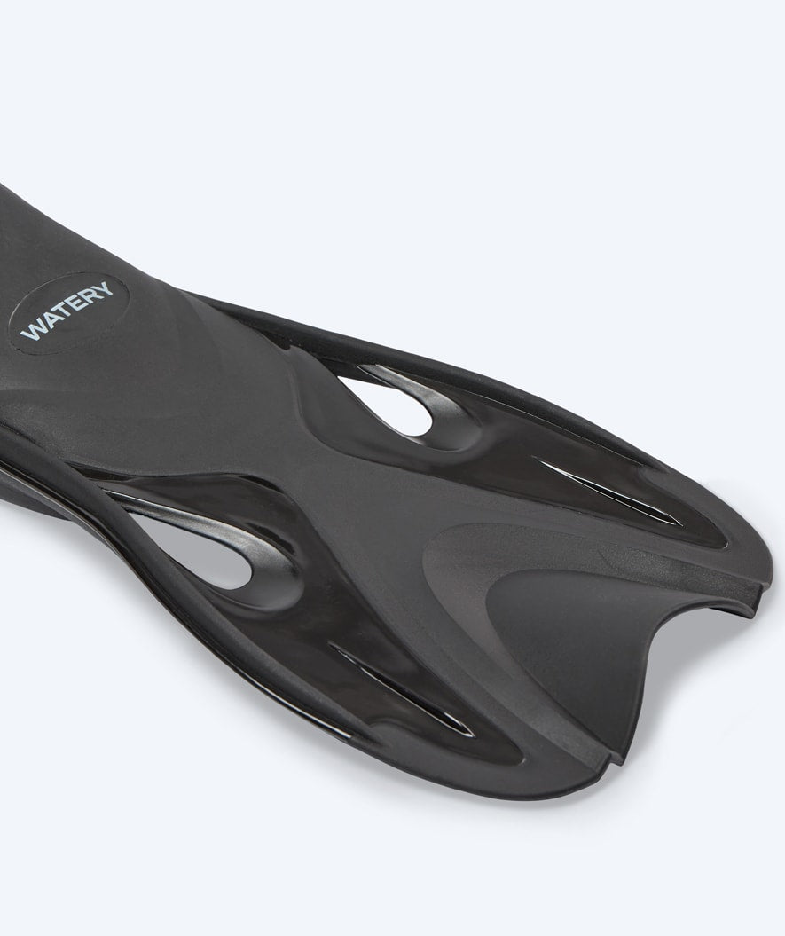 Watery Kurzflosse für Schwimmer - Fisher - Schwarz