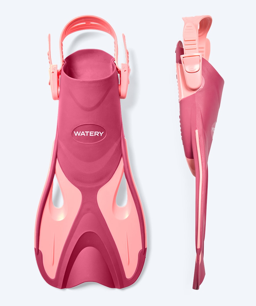 Watery Kurzflosse für Schwimmer - Fisher - Rosa