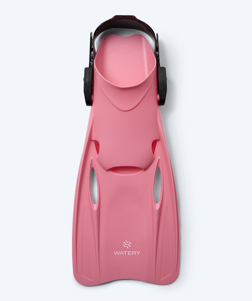 Watery Taucherflossen für Kinder/Junioren (27-38) - Fleetwood - Hellrosa