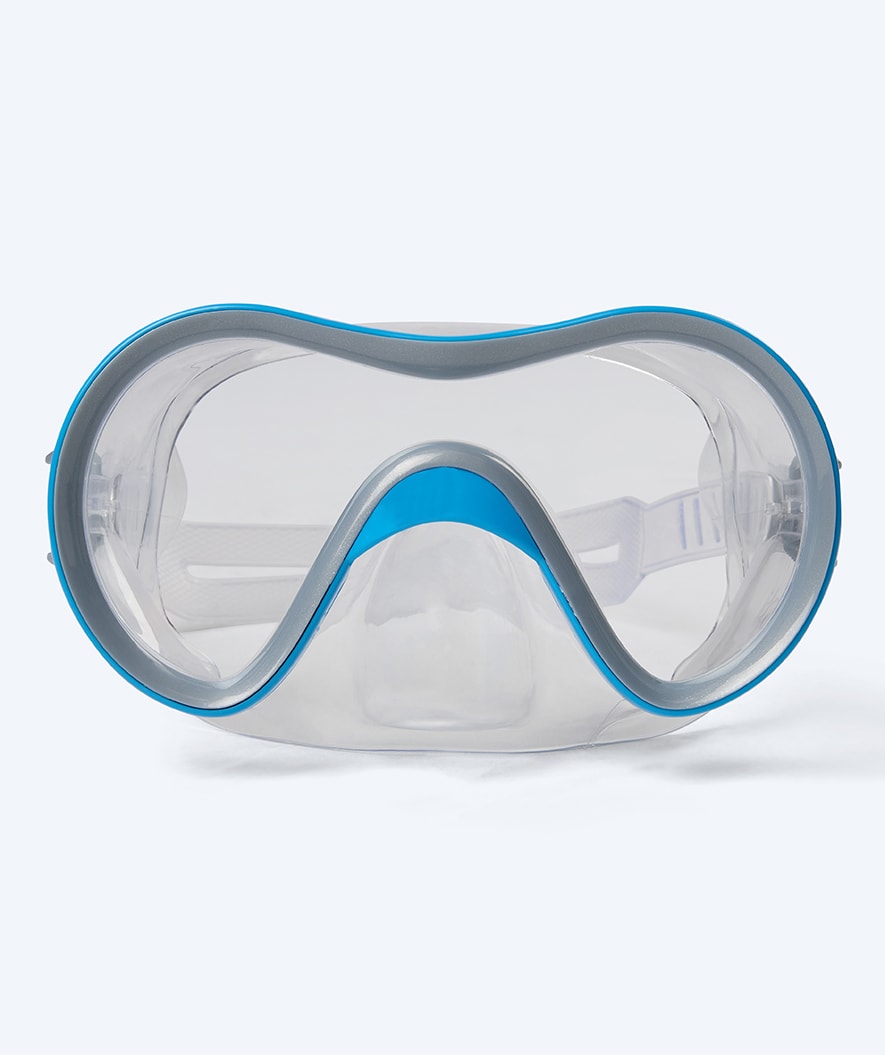 Watery Tauchmaske für Junioren (8-15) - Gobie - Blau/Klar