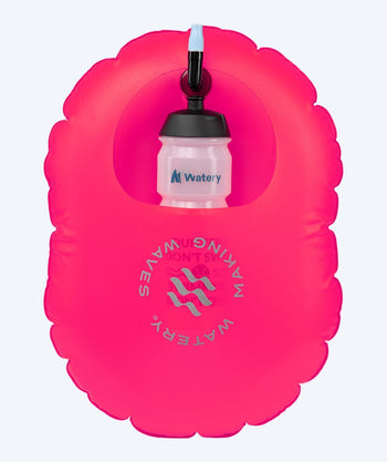 Watery Schwimmboje - Hydration Bottle - Rosa