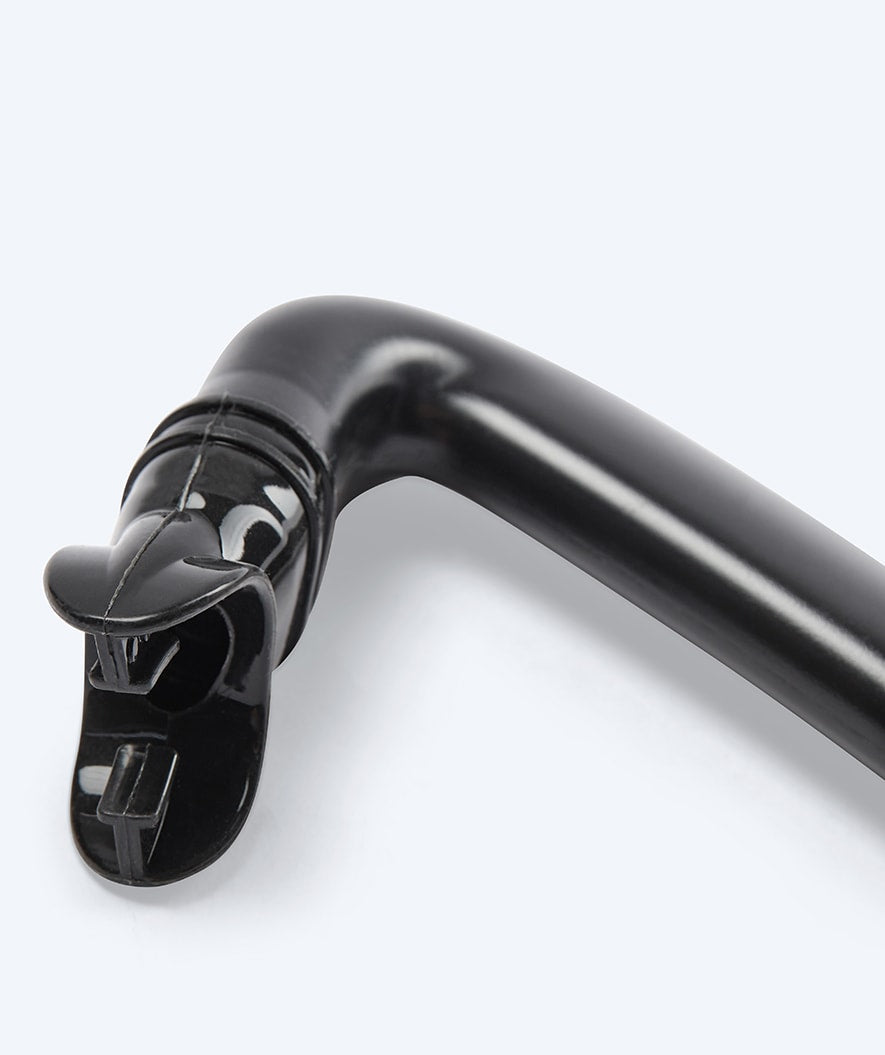 Watery Mittelschnorchel für Junioren (10-16) - Hydrolite - Schwarz
