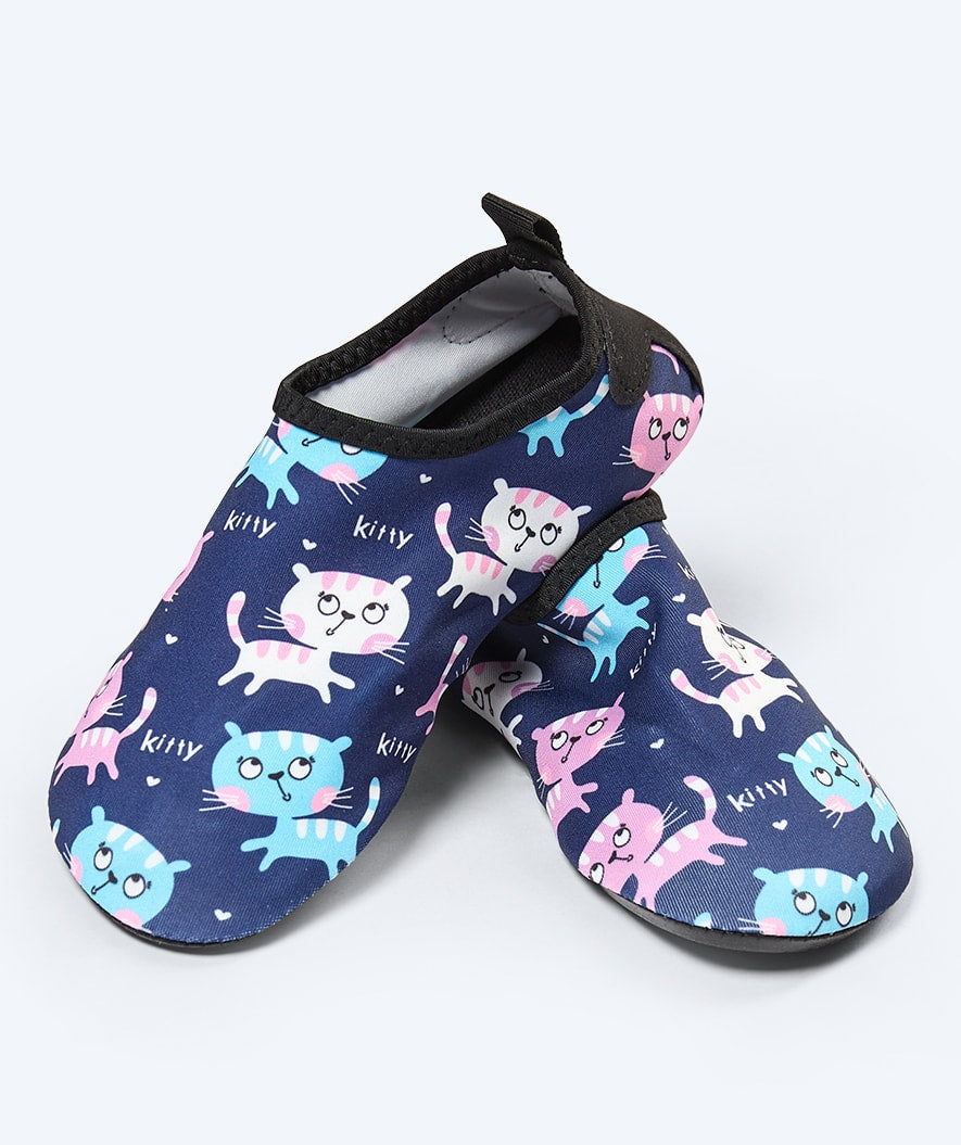 Watery Schwimmsocken für Kinder - Irving - Cats