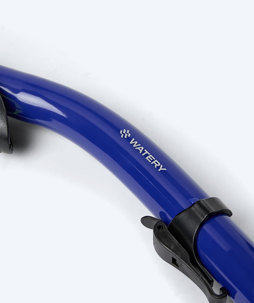 Watery Combo Schnorchelset für Erwachsene (ab 15 Jahre) - Leach Pro - Blau/Gelb