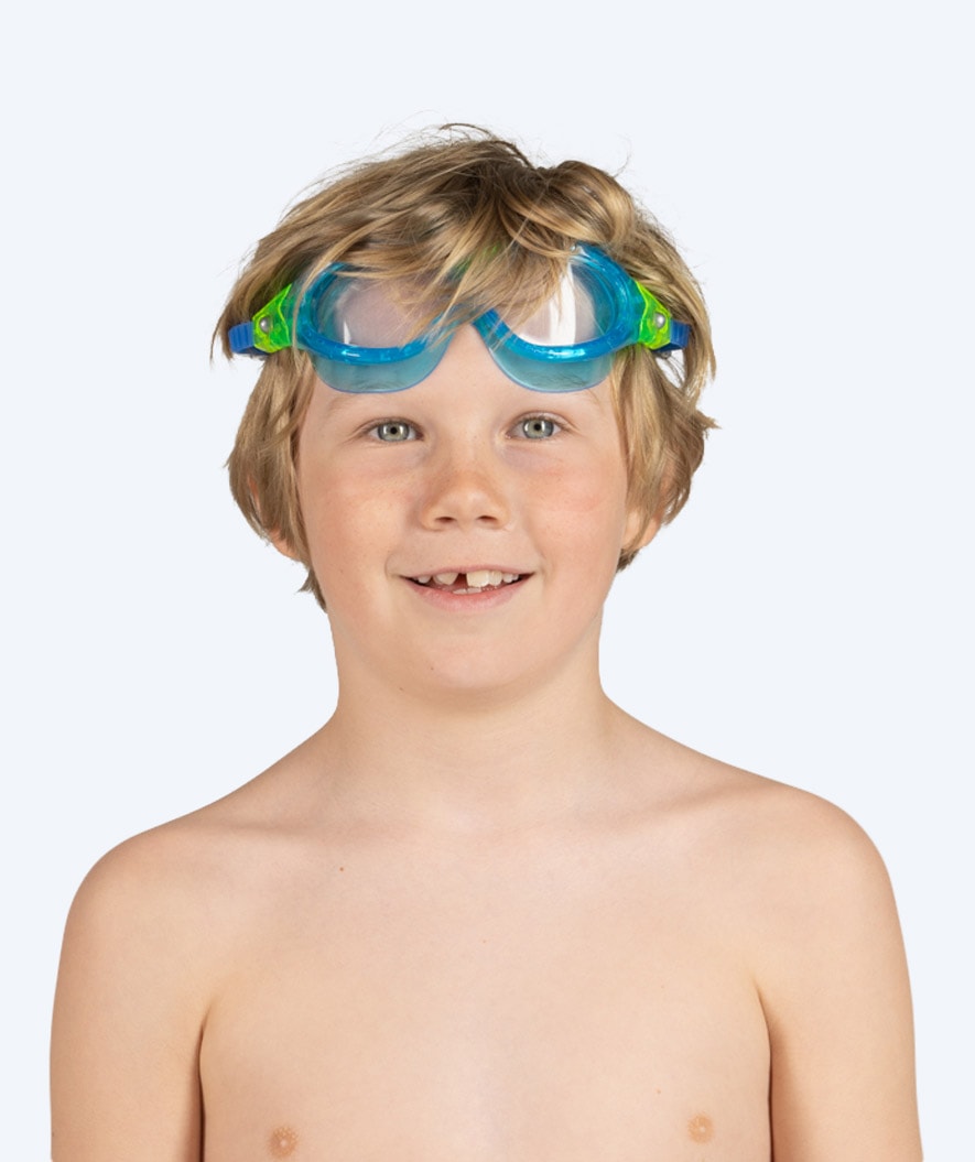Watery Schwimmbrille für Kinder - Mantis 2.0 - Atlantic Blau/klar