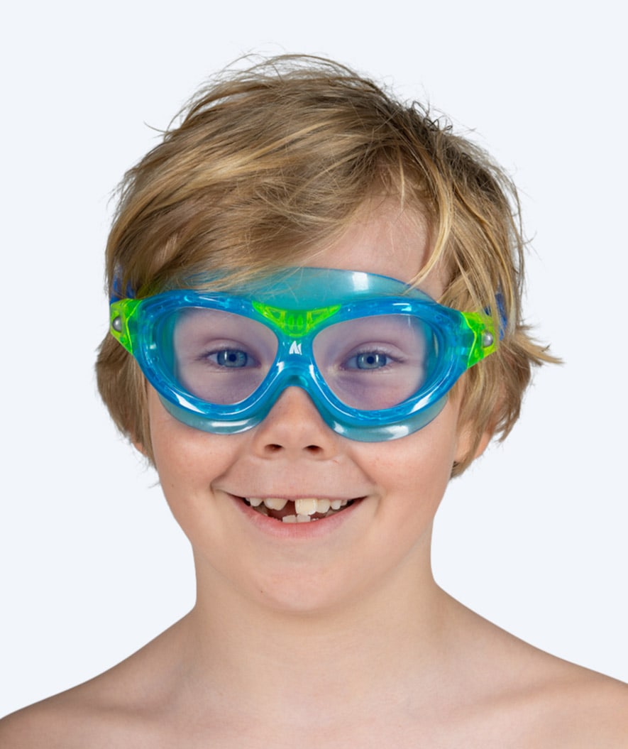 Watery Schwimmbrille für Kinder - Mantis 2.0 - Atlantic Blau/klar