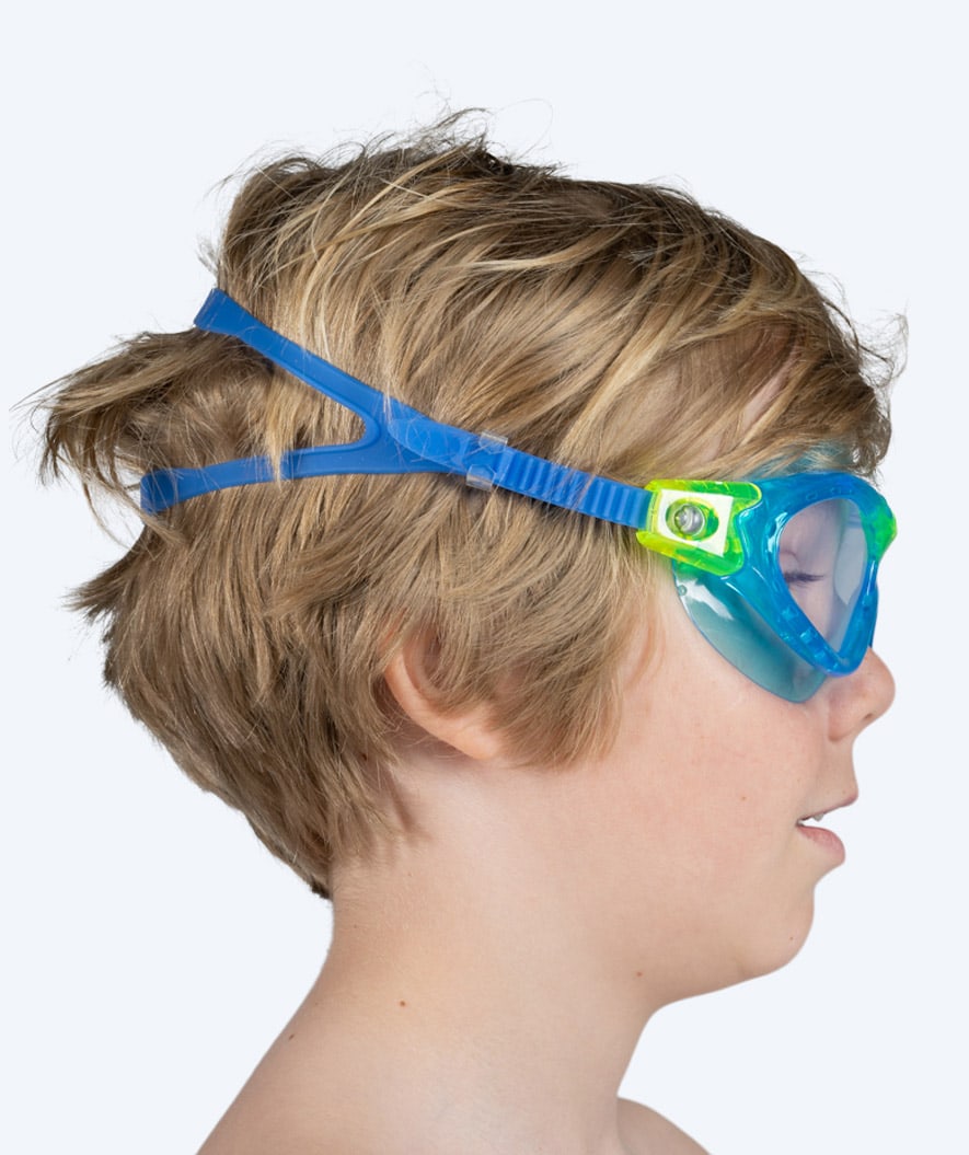 Watery Schwimmbrille für Kinder - Mantis 2.0 - Atlantic Blau/klar