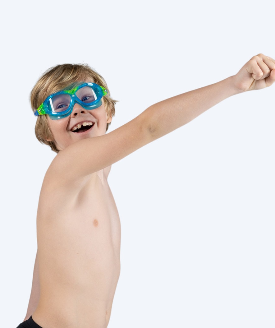 Watery Schwimmbrille für Kinder - Mantis 2.0 - Atlantic Blau/klar