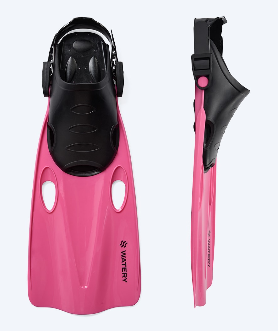 Watery Taucherflossen für Kinder - Masika - Hellrosa