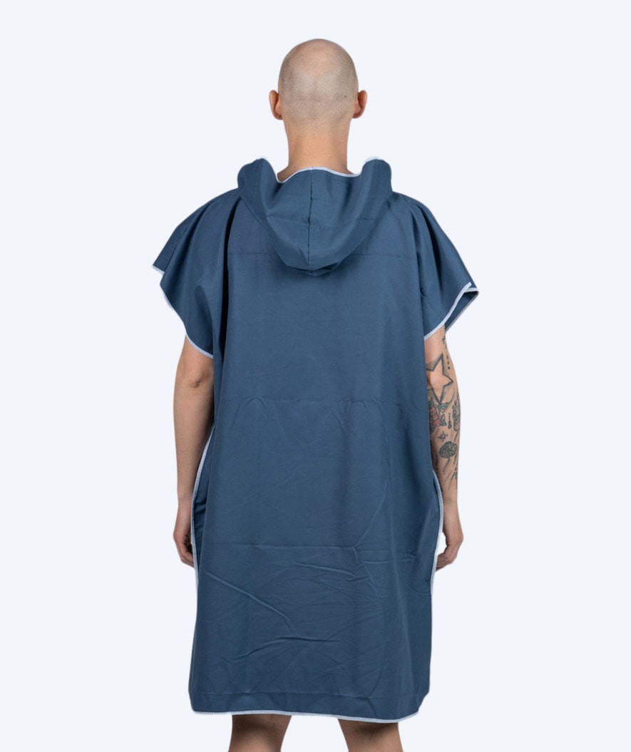 Watery Badeponcho für Erwachsene - Mikrofaser - Donkerblau
