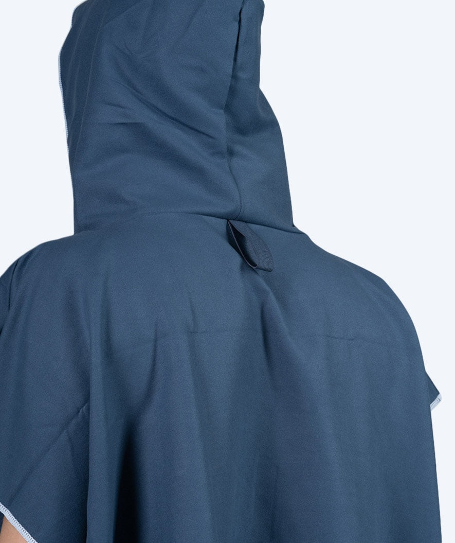 Watery Badeponcho für Erwachsene - Mikrofaser - Donkerblau