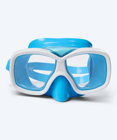 Watery Tauchmaske für Junioren (8-15) - Misu - Blau/weiß
