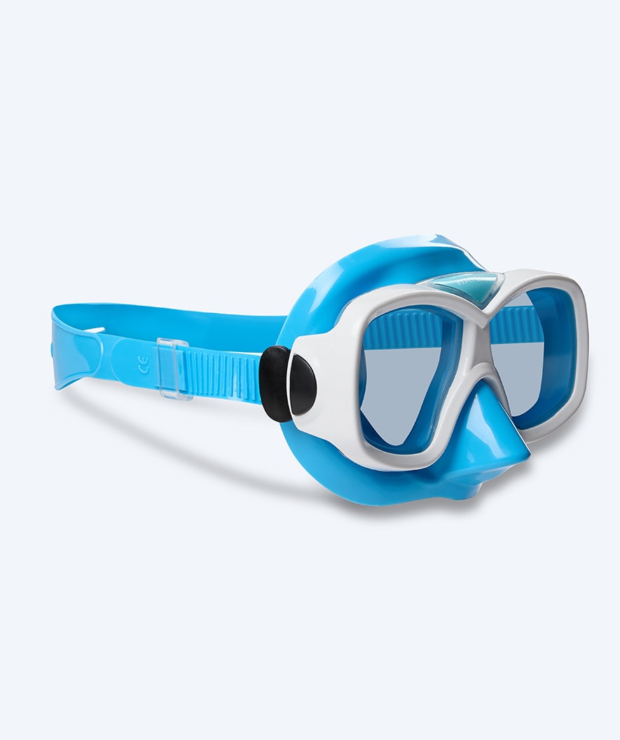 Watery Tauchmaske für Junioren (8-15) - Misu - Blau/Weiß