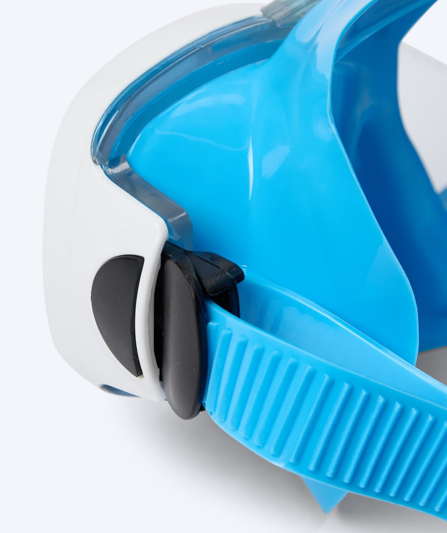 Watery Tauchmaske für Junioren (8-15) - Misu - Blau/Weiß