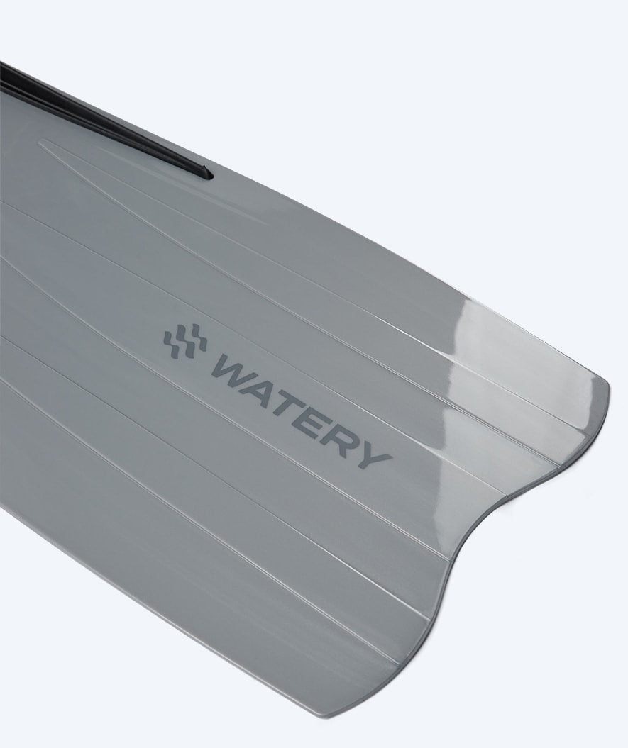 Watery Taucherflossen für Erwachsene - Moonsoon - Grau/Schwarz
