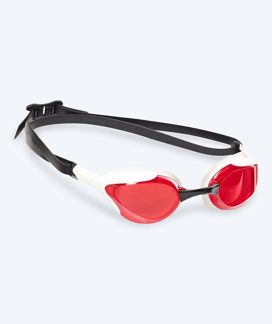 Watery Elite Schwimmbrillen - Murphy Active - Weiß/Rosa