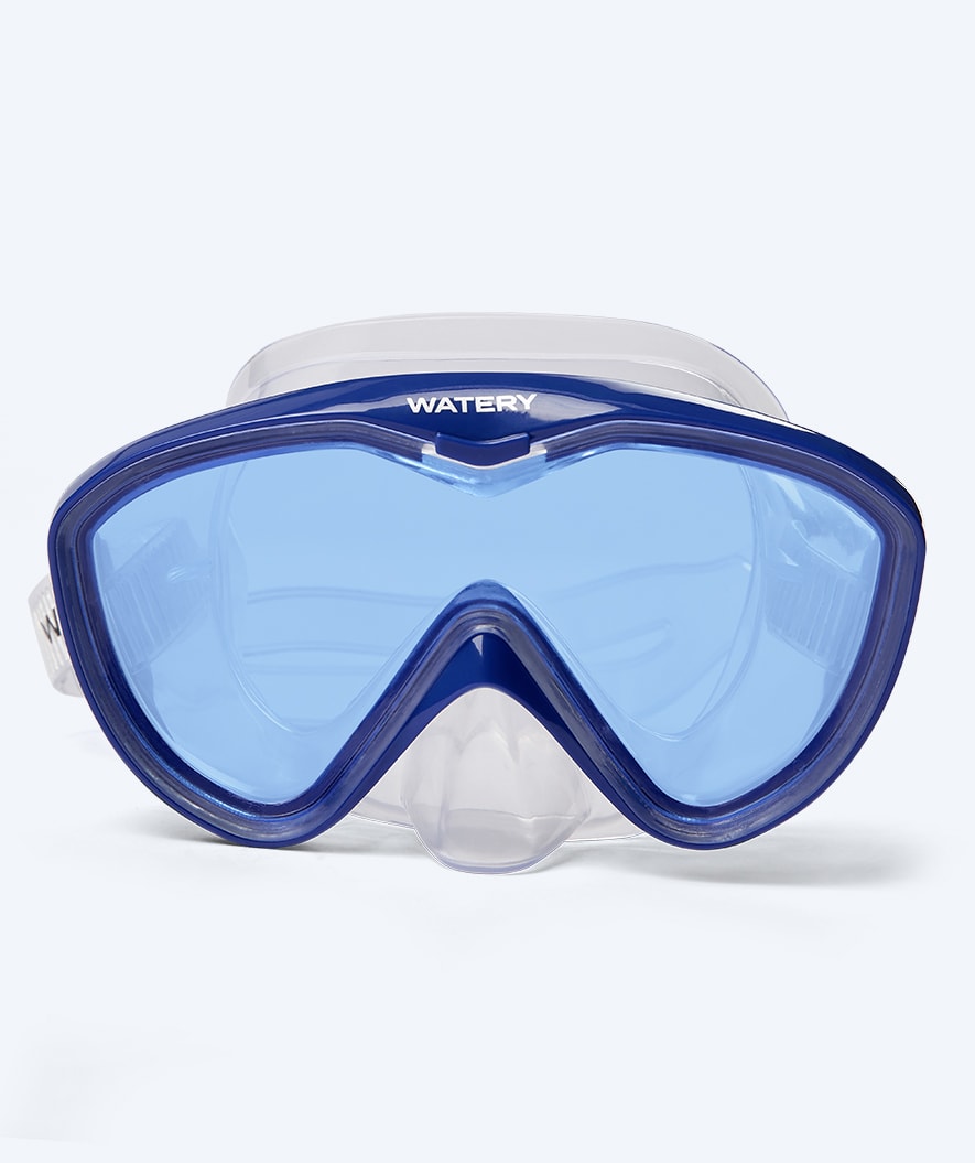 Watery Tauchmaske für Junioren (8-15) - Nerina - Blau/Blau