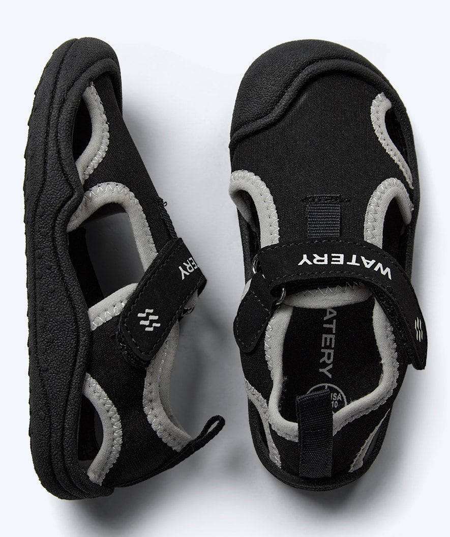 Watery Badeschuhe für Kinder - Nixie 2.0 - Schwarz