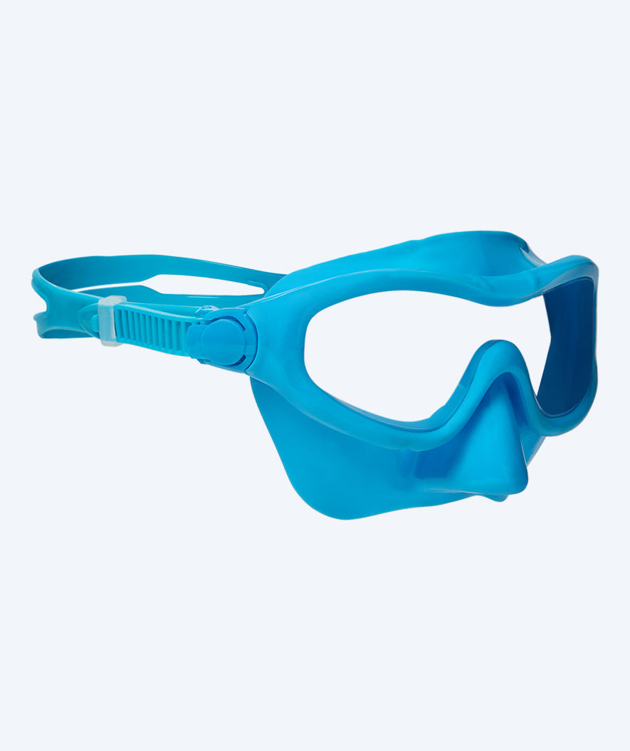 Watery Schwimmmaske für Kinder - Ocean - Blau/Klar
