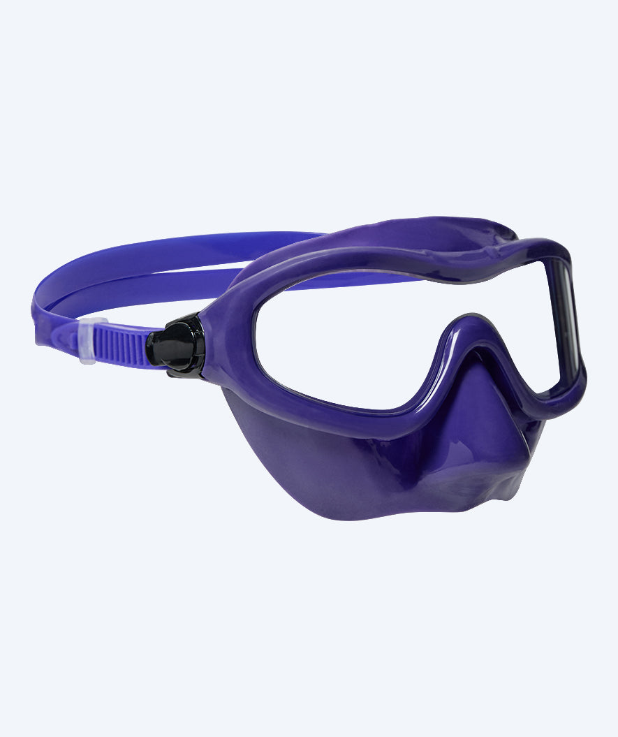 Watery Schwimmmaske für Kinder - Ocean - Lila/Klar