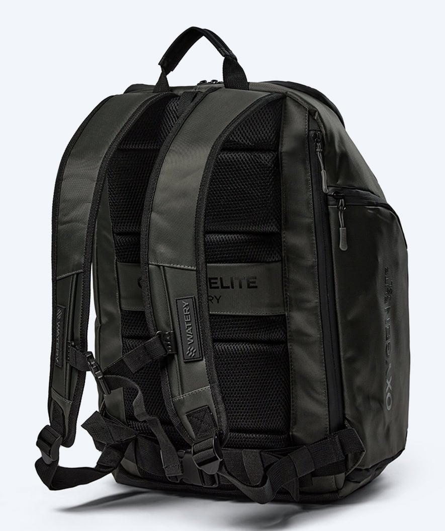 Watery Schwimmrucksack - Oxygen Elite 45L - Dunkelgrün