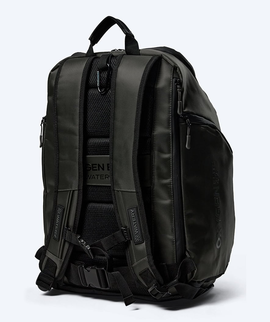 Watery Schwimmrucksack - Oxygen Elite 45L - Dunkelgrün