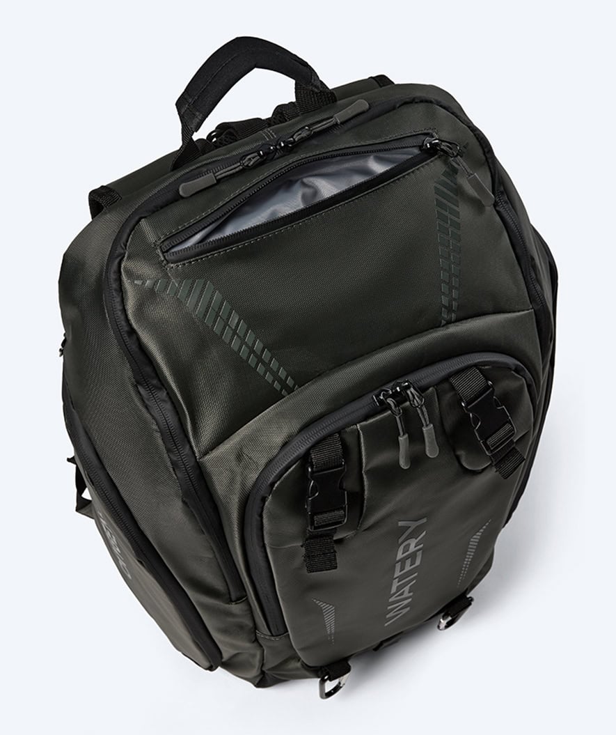 Watery Schwimmrucksack - Oxygen Elite 45L - Dunkelgrün