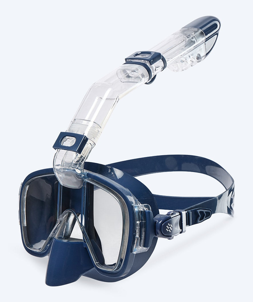 Watery Vollgesichtstauchmaske für Erwachsene - Pearl - Donkerblau