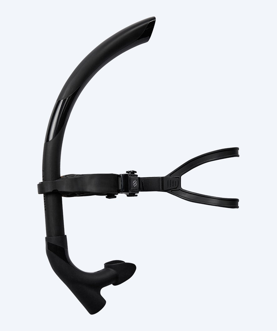Watery Mittelschnorchel zum Schwimmen - Phoenix Elite - Schwarz