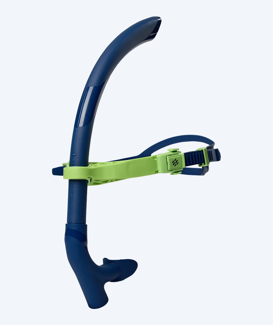 Watery Mittelschnorchel zum Schwimmen - Phoenix Elite - Blau/Grün