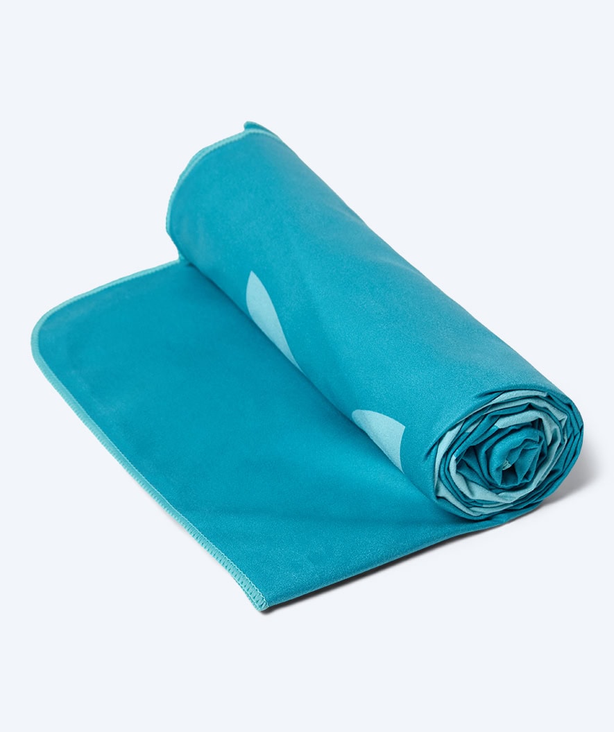 Watery Mikrofaser Badetuch (175 x 110 cm) - Rafferty - Ocean Blue