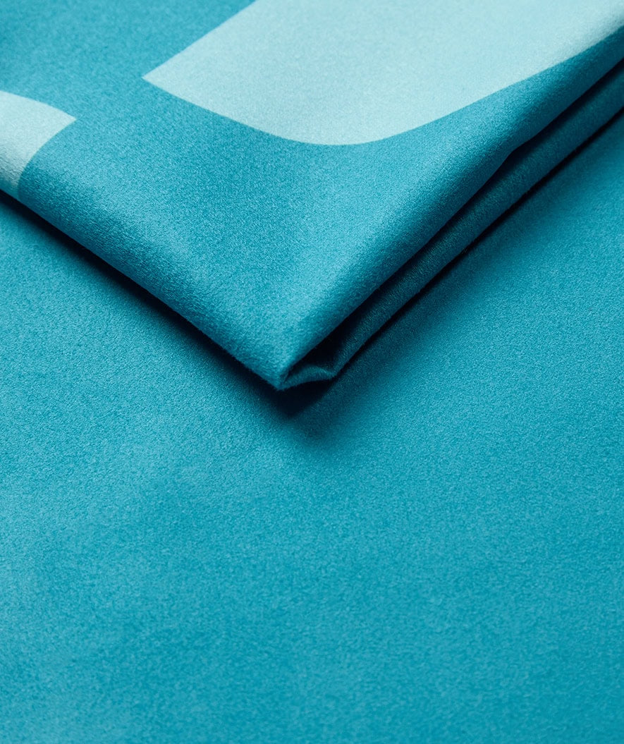 Watery Mikrofaser Badetuch (175 x 110 cm) - Rafferty - Ocean Blue