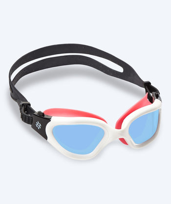 Watery Schwimmbrille für Freizeitschwimmer - Raven Active - Rosa/Hellblau