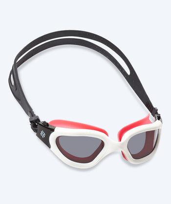 Watery Schwimmbrille für Freizeitschwimmer - Raven Active - Rosa (Smoke Scheiben)