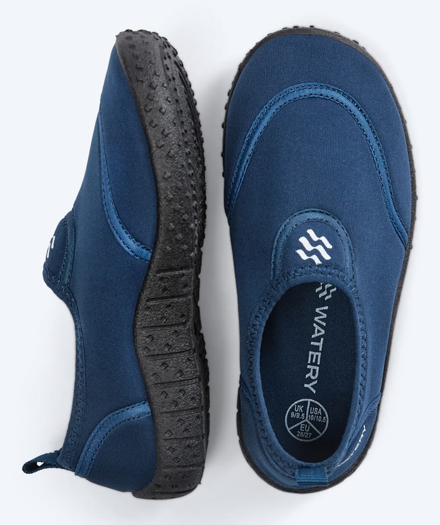 Watery Schwimmschuhe für Kinder - Rocky - Donkerblau