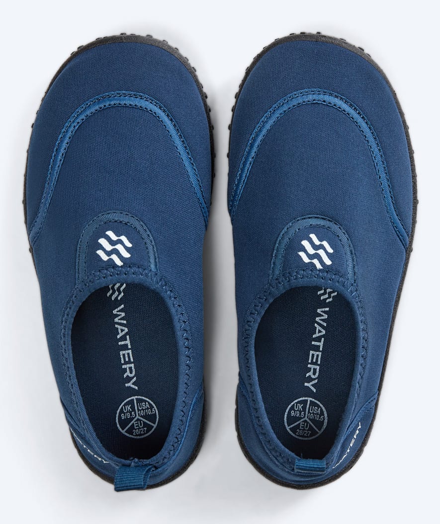 Watery Schwimmschuhe für Kinder - Rocky - Donkerblau
