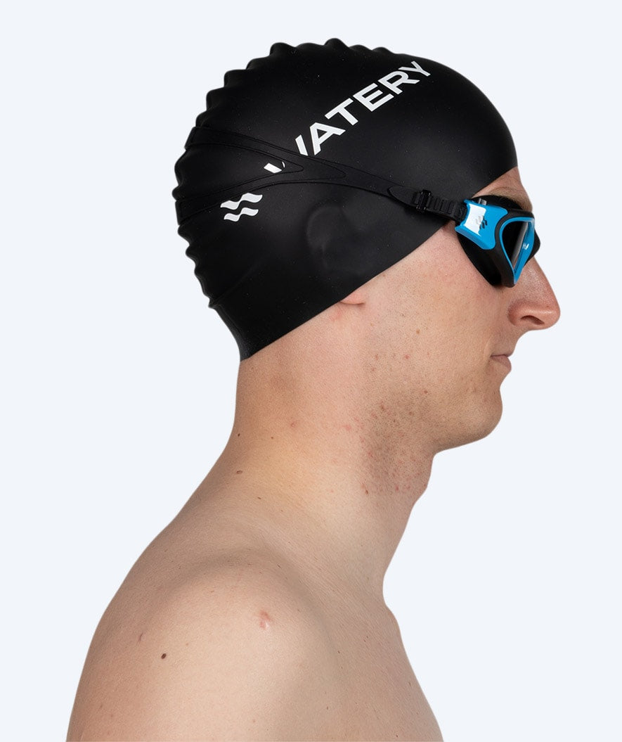 Watery Badekappe (ab 10 Jahre) - Signature - Schwarz
