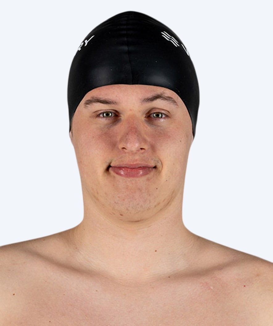 Watery Badekappe (ab 10 Jahre) - Signature - Schwarz