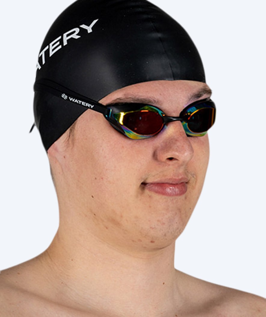 Watery Badekappe (ab 10 Jahre) - Signature - Schwarz