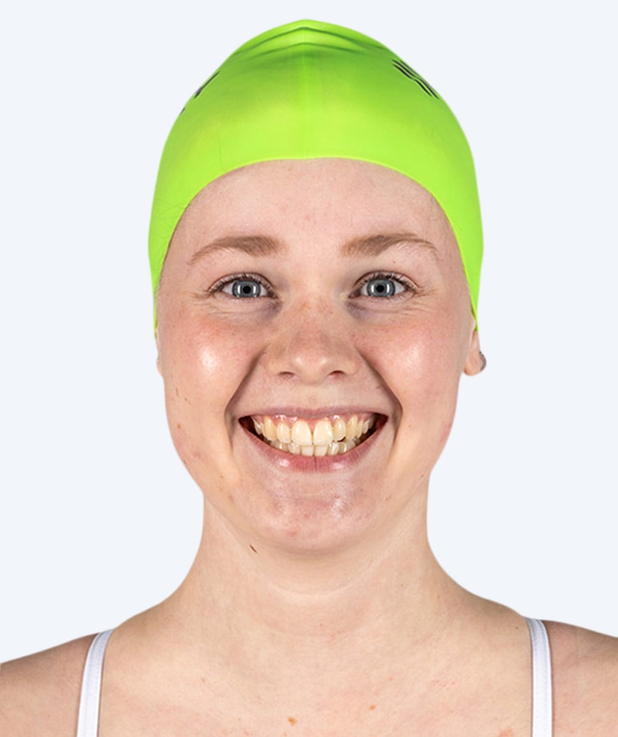 Watery Badekappe (ab 10 Jahre) - Signature - Fluo Grün