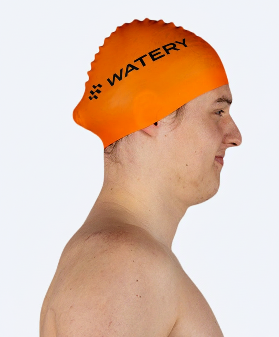 Watery Badekappe (ab 10 Jahre) - Signature - Orange
