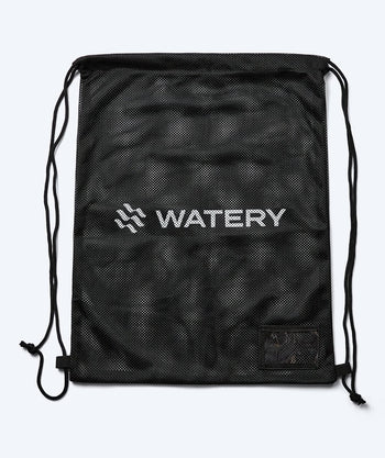 Watery Netzbeutel zum Schwimmen - Simple Mesh - Schwarz