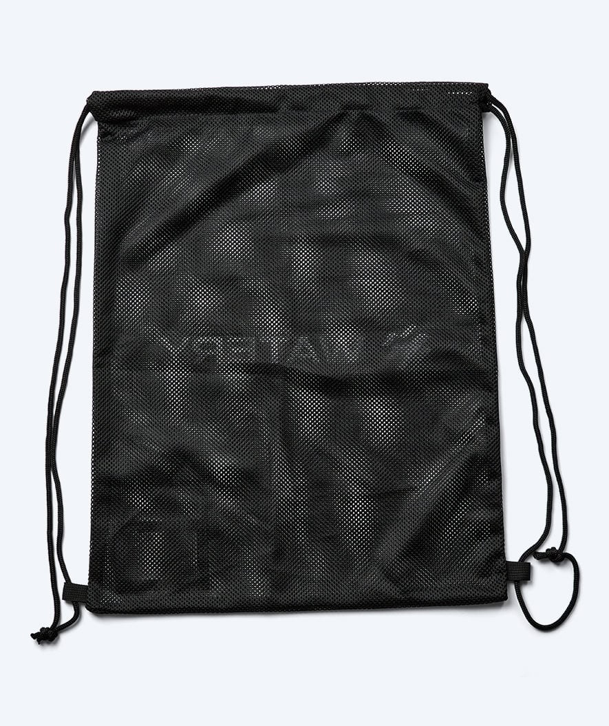 Watery Netzbeutel zum Schwimmen - Simple Mesh - Schwarz