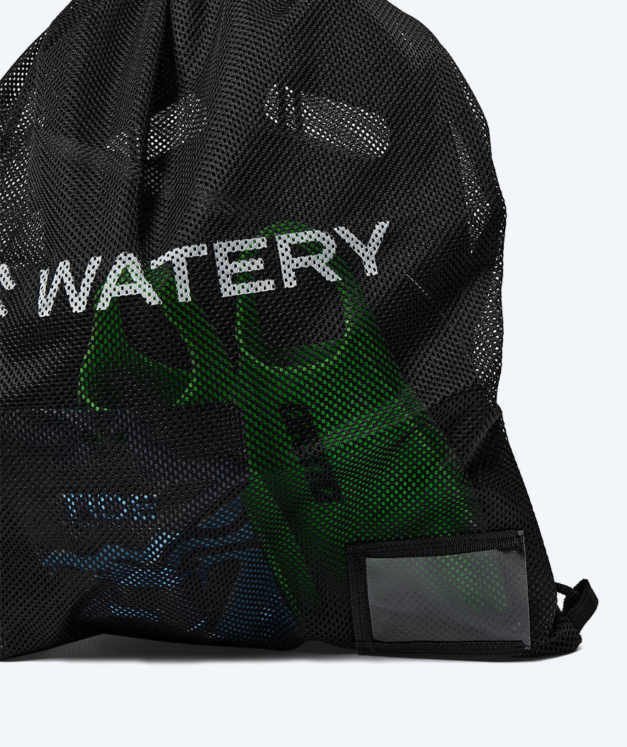 Watery Netzbeutel zum Schwimmen - Simple Mesh - Schwarz