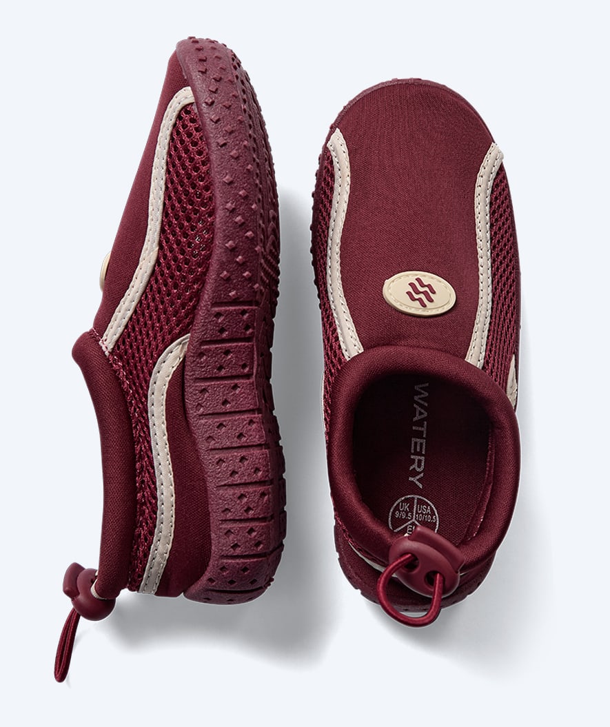 Watery Schwimmschuhe für Kinder - Spinner - Rot
