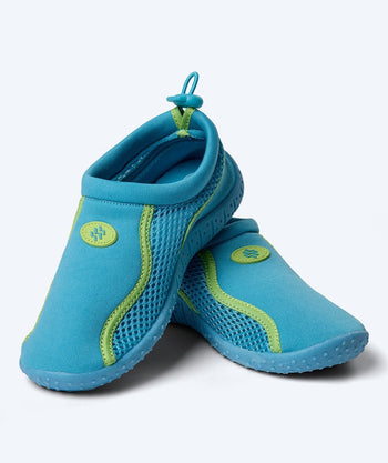 Watery Schwimmschuhe für Kinder - Spinner - Blau/Grün