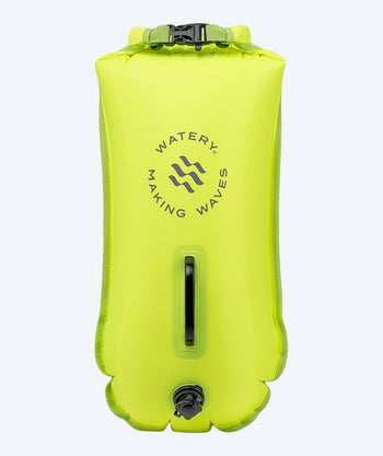 Watery Schwimmboje - Swim Buoy & Dry Bag 28L - Fluo Gelb